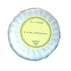Saponetta 30 g in carta plissettata Colonial